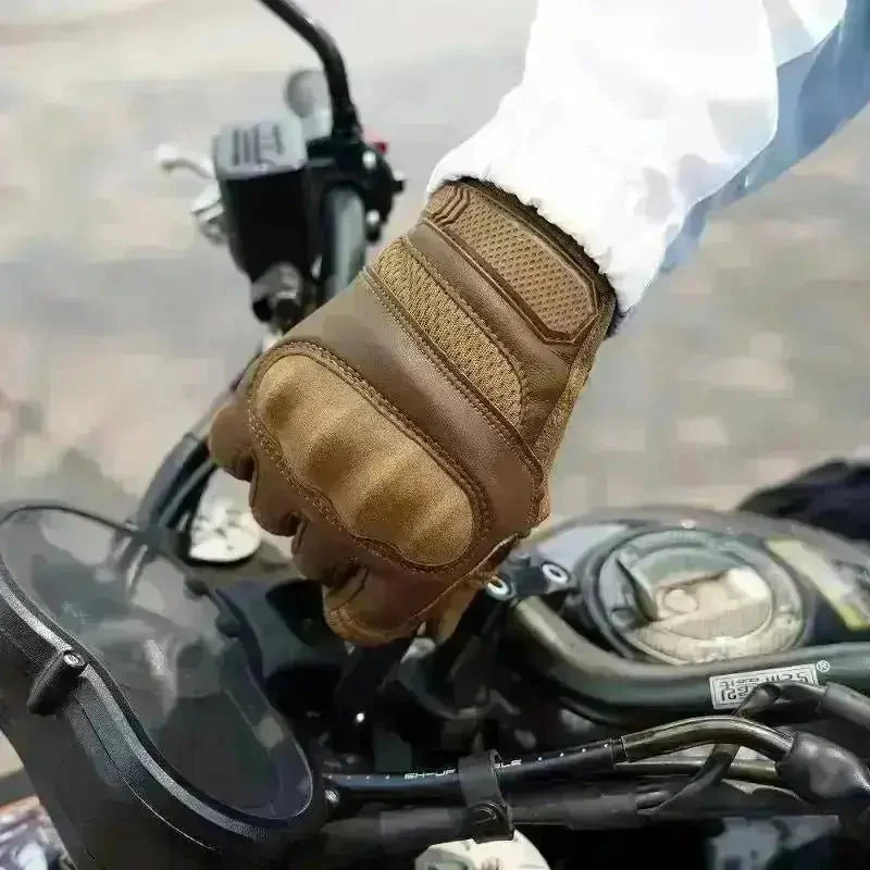Mid-Season Touchscreen Motorcycle Gloves - Image 4