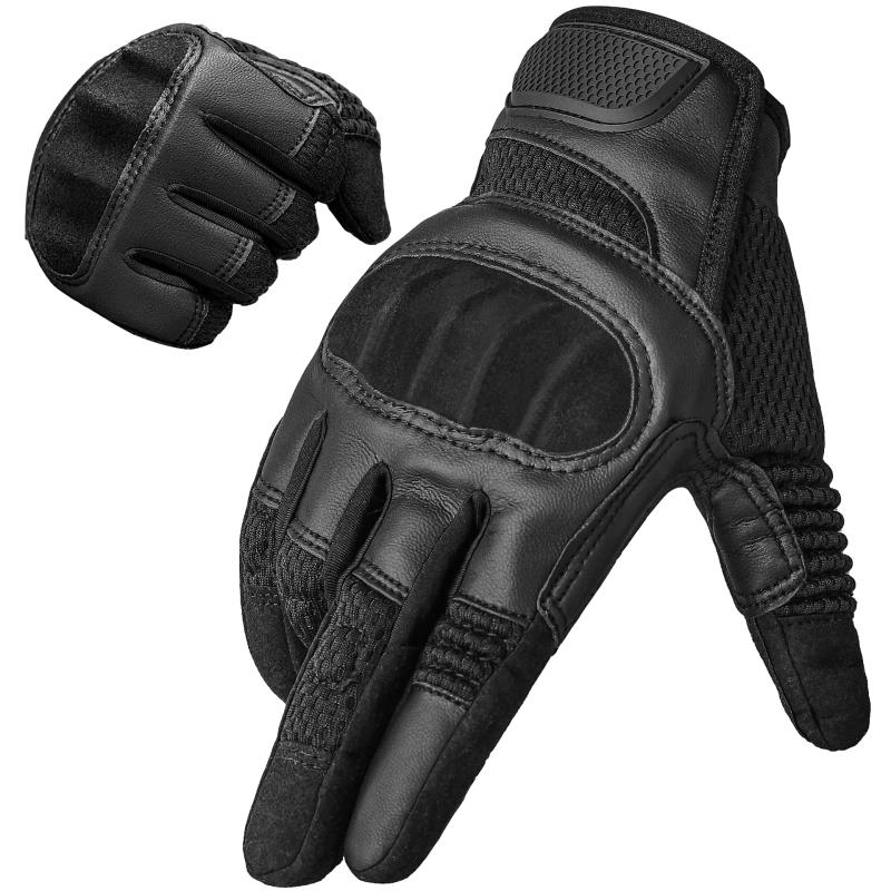 Mid-Season Touchscreen Motorcycle Gloves - Image 7